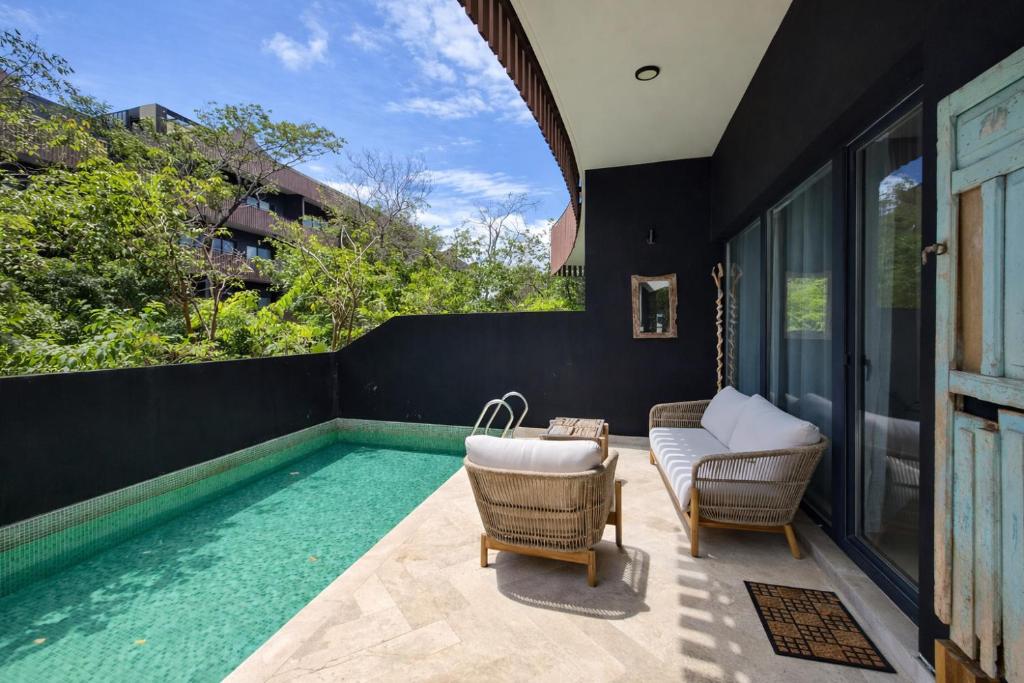 Private Pool with Beach Access and Baby Crib - Tulum Hotel Zone - 5