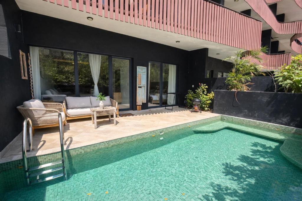 Private Pool with Beach Access and Baby Crib - Tulum Hotel Zone - 1