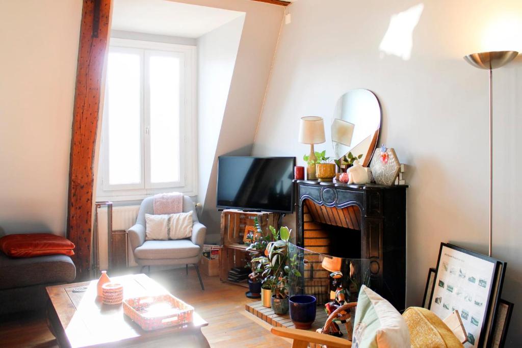 Charming 66 sqm attic flat Paris - 5