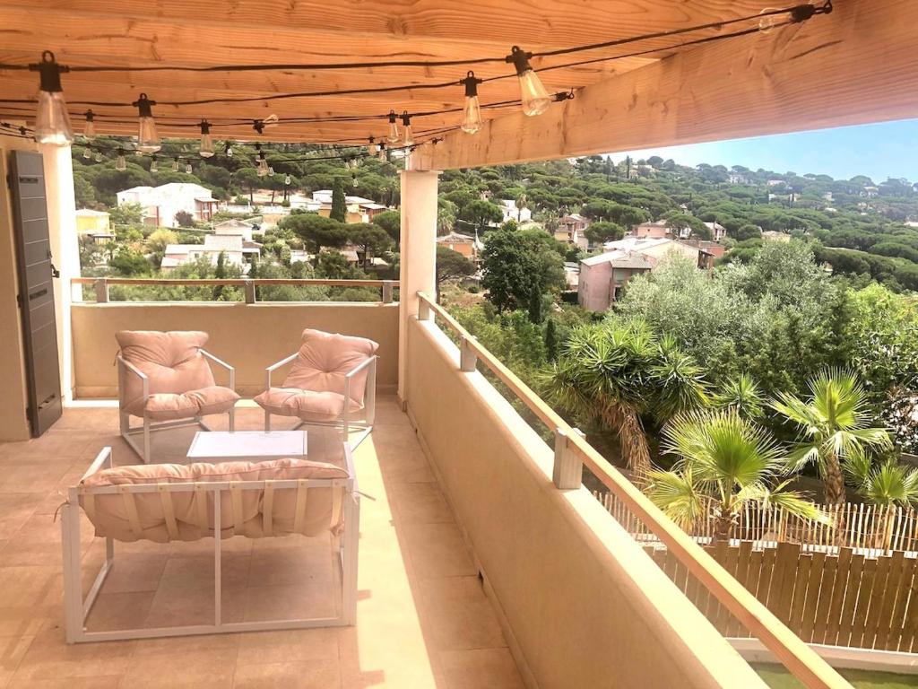 Appartement 6 personnes, grande terrasse vue mer et balnéo - 2