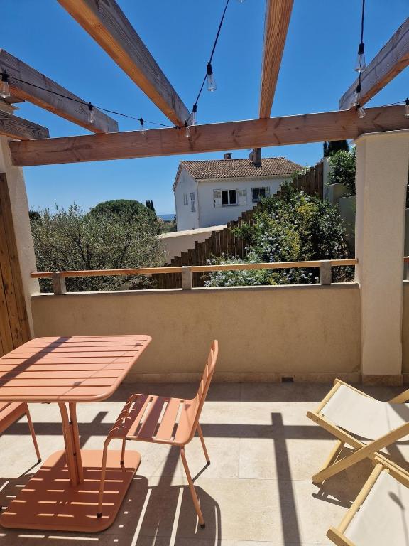 Studio 2 personnes avec terrasse vue mer - 5
