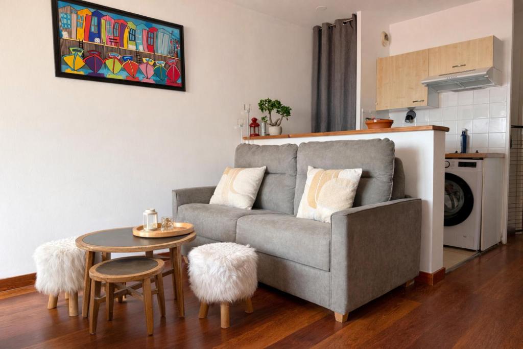 studio cosy 4 pers - plage a pied - 5