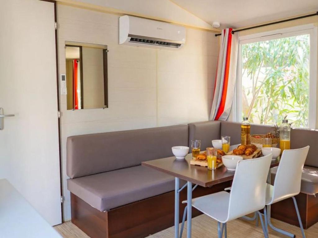 Mobil-home, clim, animaux OK - 6 pers. - 3