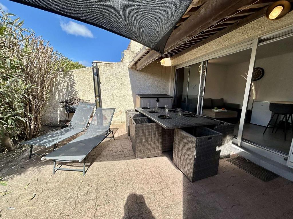 Appt 3 pièces 6 couchages CAP D'AGDE CT004-013 - 2