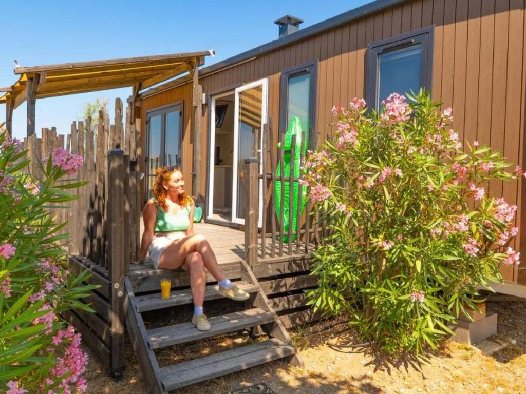 Mobil home pour 8 pers., animaux OK - 1