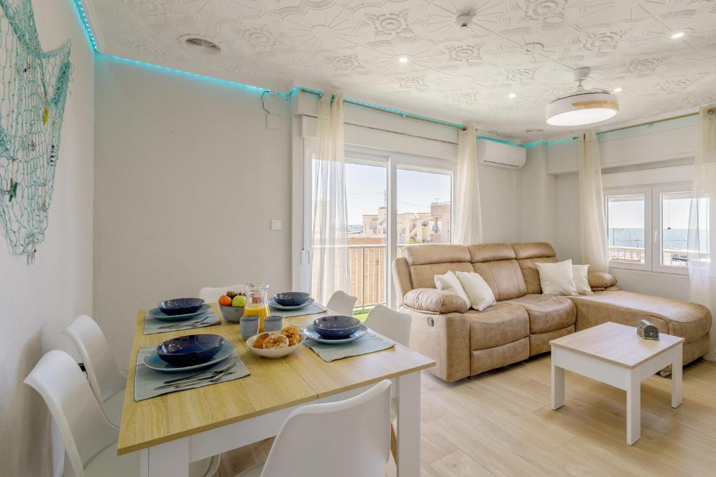 Vistas al Mar - Playa 33m - 3 Hab - 2 Baños Perfecto Familias y Grupos - Parking - 1