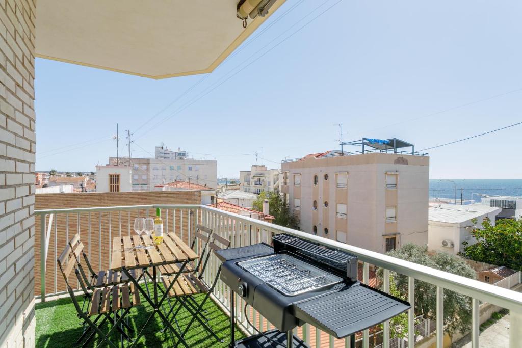 Vistas al Mar - Playa 33m - 3 Hab - 2 Baños Perfecto Familias y Grupos - Parking - 2