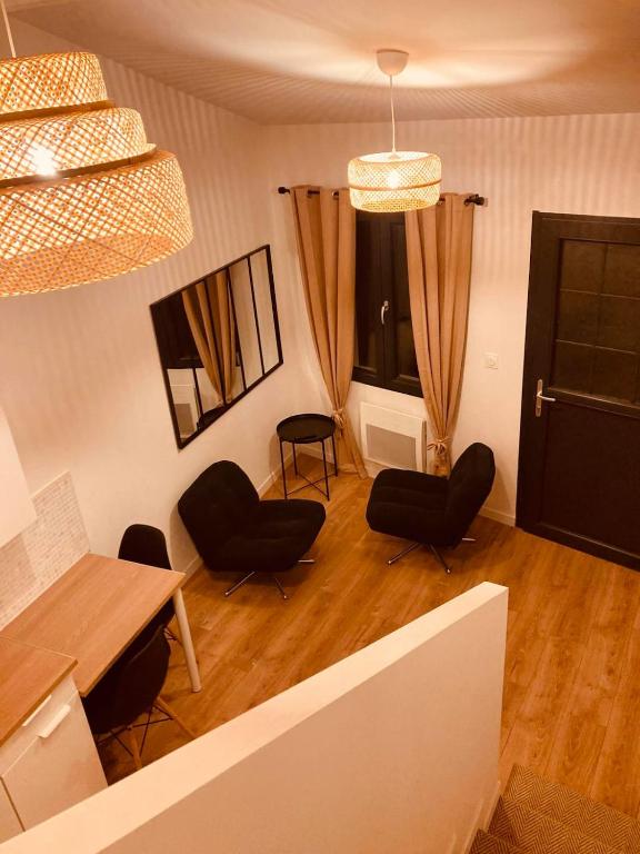 Studio Coquetty petit duplex paisible sur cour - 5