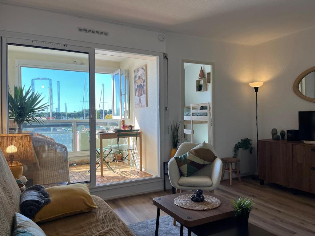 Studio Douceur du Cap Vue port Marinas, parking - 2