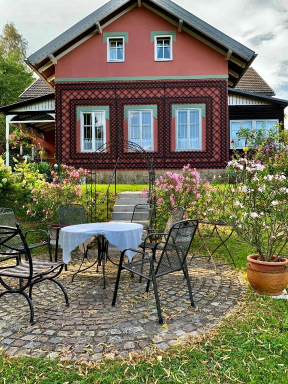 Villa am Faaker See mit Privatstrand und Ruderboot - 5