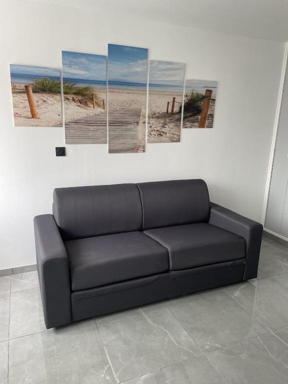 Studio moderne climatisé à 10 mn de la mer - 4