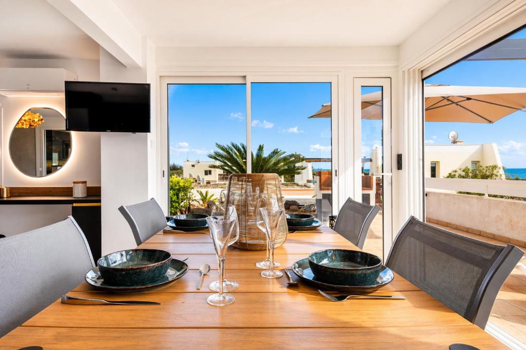 Villa Aurora Port Nature - vue mer- terrasse plein sud - Parking - Village Naturiste - 5