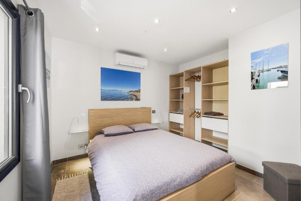 PalmbeeCannes 70m2, 2 chambres pour 4 Personnes avec bébé avec Terrasses a 200m des Plages, Palmbee Cannes - 3