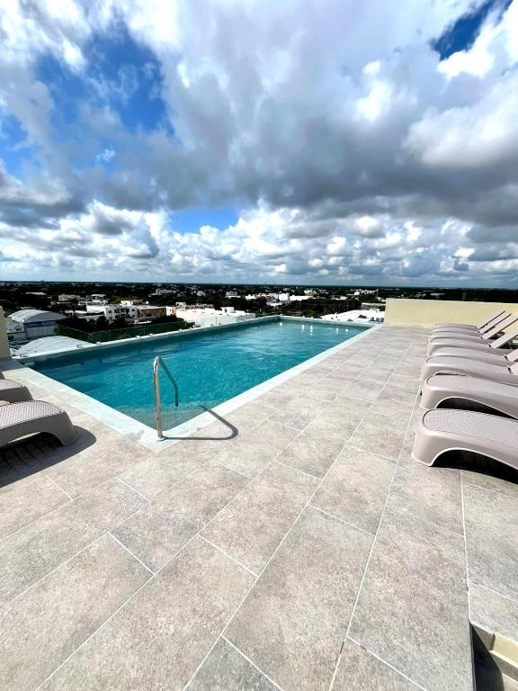 Quartier 75, Modern Studio with King Bed and Rooftop - 1