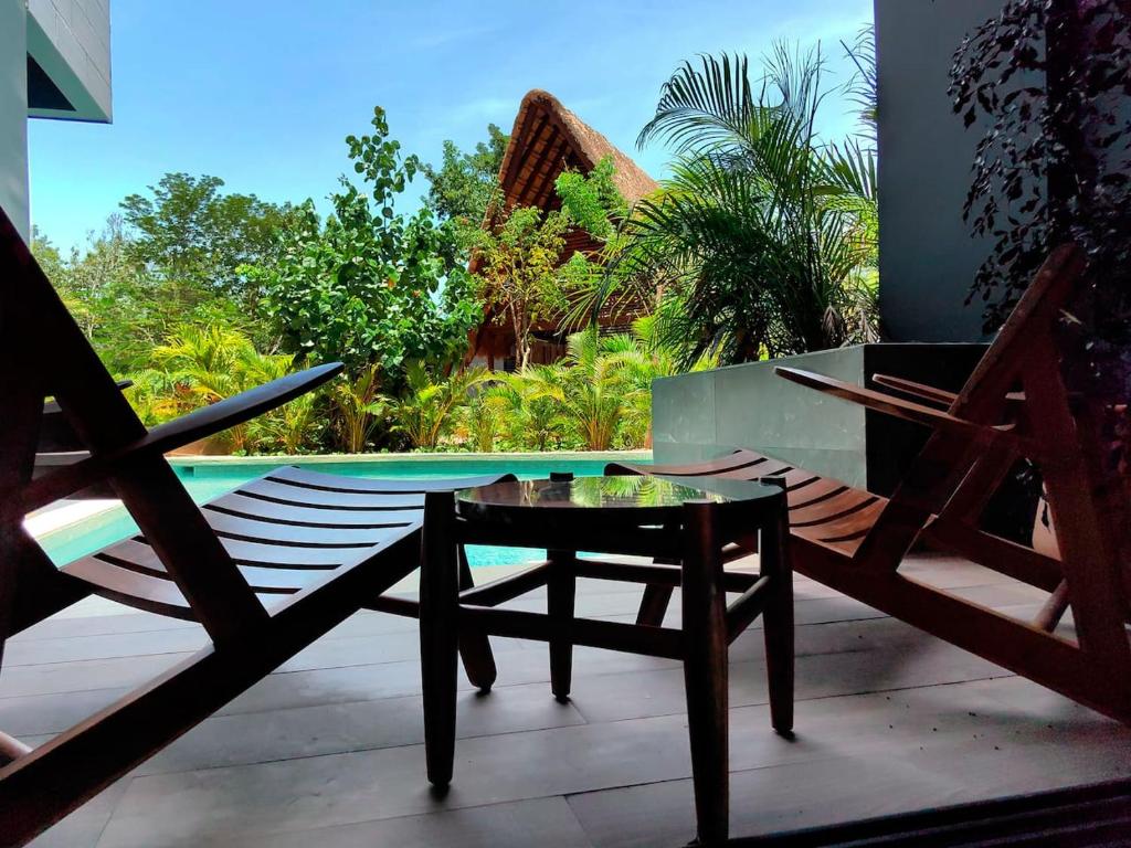 Tulum Family Stay 2 Bedrooms swim up - 4