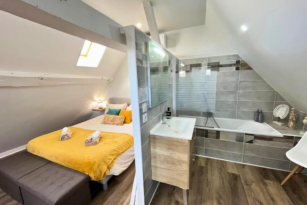 Chez Soline - Duplex climatisé avec parking privé - 5