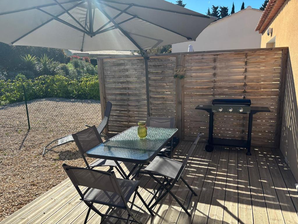 la pause soleil, villa climatisée, avec jardin et parkings privés, à 5 mn de la mer, au calme - 3