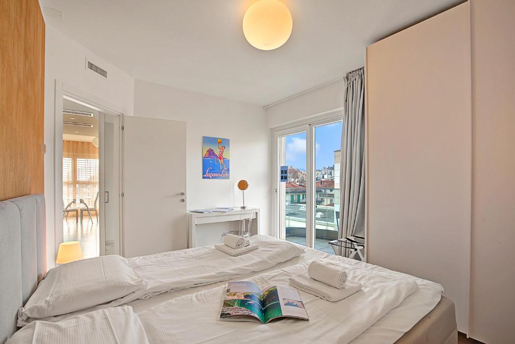 Attico al Parco: Penthouse in Lugano | Balcony, A/C & 2 min from Lake - Happy Rentals - 5