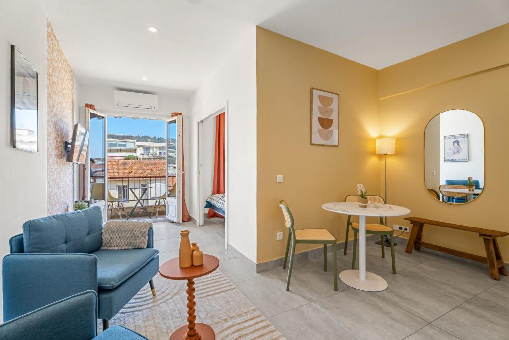 Nice Renting - RISSO - Cocoon Design Massena Paillon Balcony View & Lift - 1