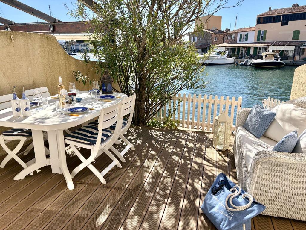 Maison à Port Grimaud avec WiFi et amarrage privé, proche plage - FR-1-868-17 - 1