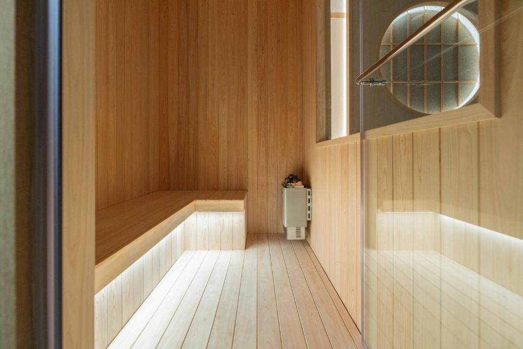 Anook Ryokan Hotel Daejeon Yuseong サウナ