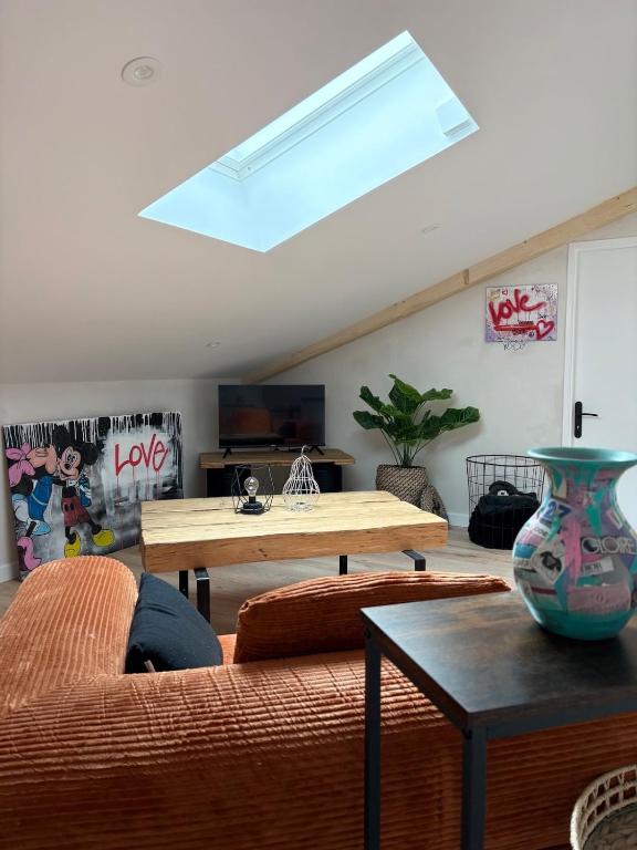 l'atelier sous les toits terrasse parking - 4