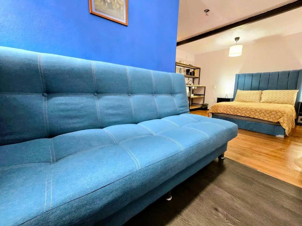Suite Azul 3 personas comoda y equipada - 2