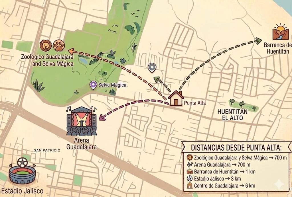 Departamento en planta baja cerca Arena y Zoo Gdl - 5