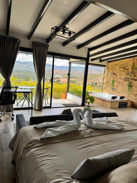 Glamping La Luna Mirador Jarana Villa de Leyva - 1