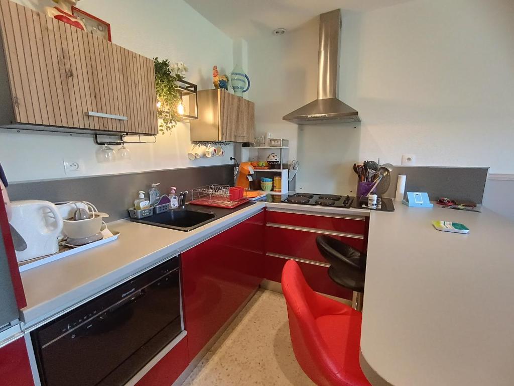 Appartement en RDC, clim et parking - 4 pers. - FR-1-776-153 - 3