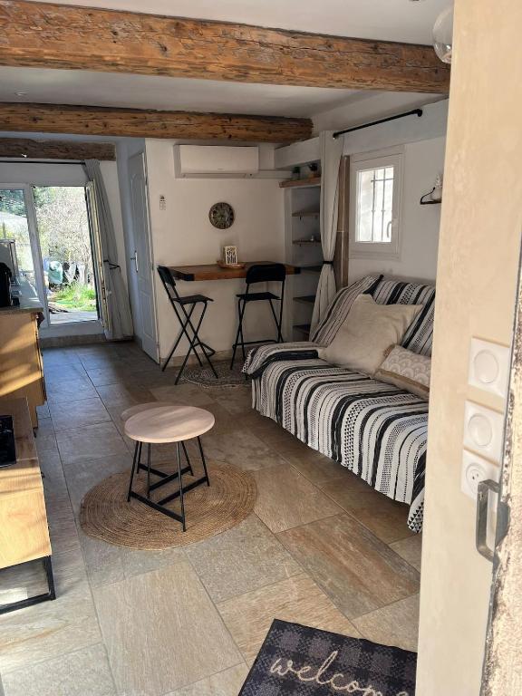 Studio avec double terrasse Roquefort les Pins - 5