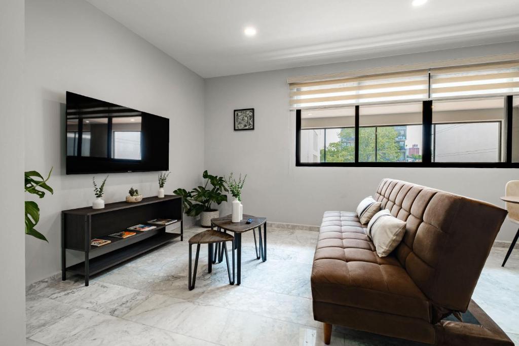 Amazing 2BR Apt in Roma Norte - Yoga Room - 4