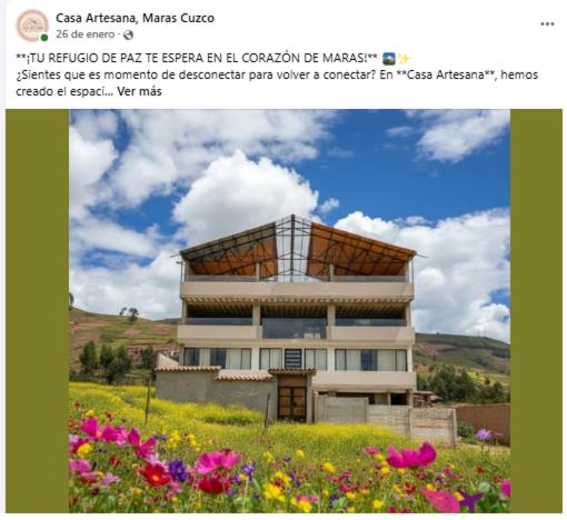 Casa Artesana Maras URU CUZ PE - 2