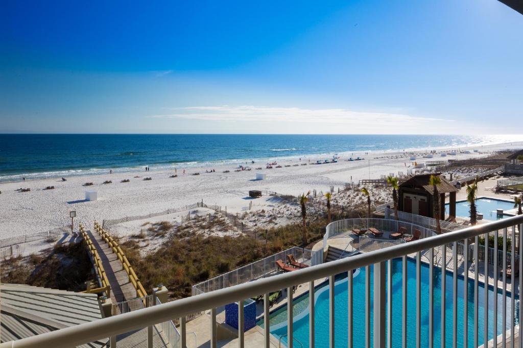 Balcony/terrace, Escapes! To The Shores Orange Beach, A Ramada by Wyndham in Orange Beach (AL)