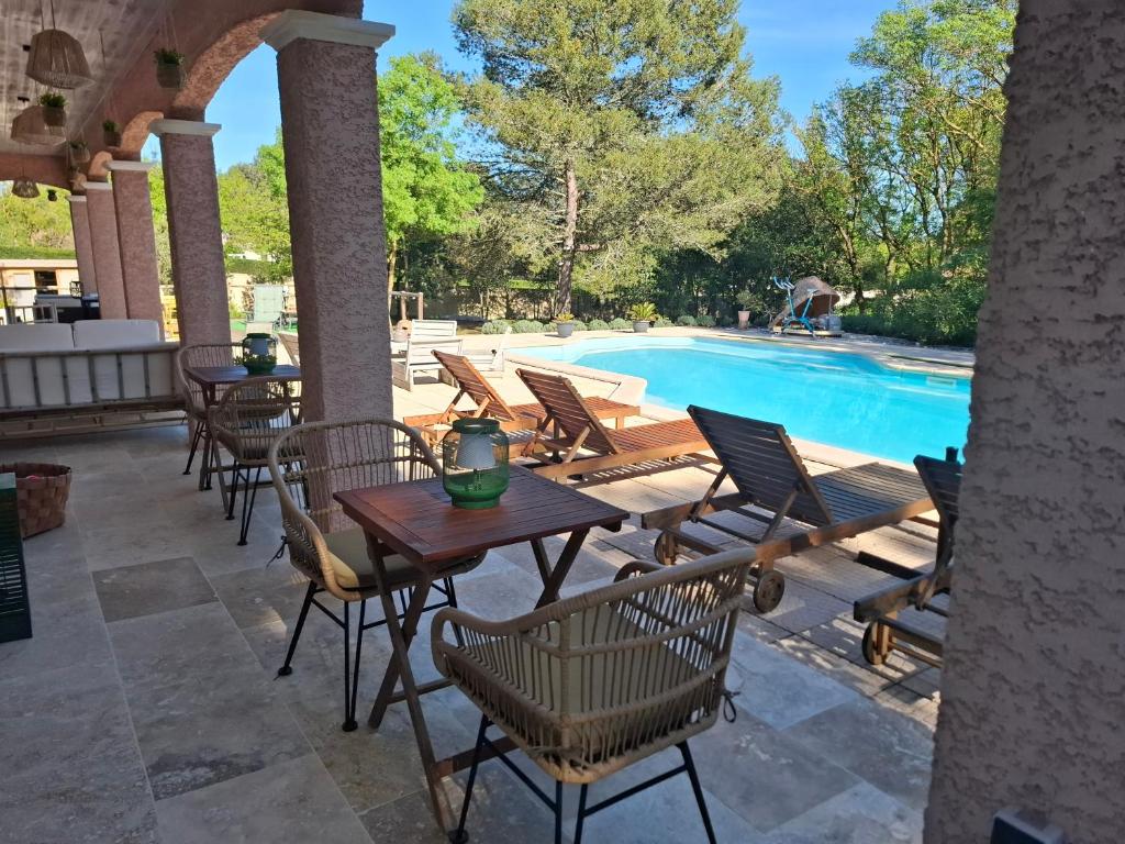Le Mas Victoria - Chambres d'hôtes avec table d'hôtes-Parking privé ferme - 5