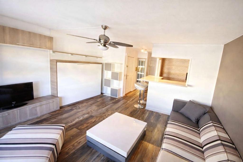 Trés beau Studio dans résidence calme avec 2 piscines,parking privé et proche des commerces et plage - 3
