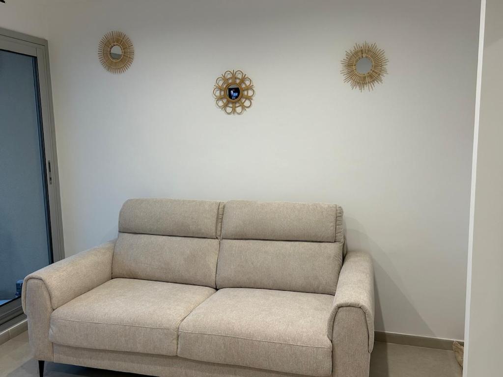 Studio cabine climatisé 4 couchages vue mer - 2