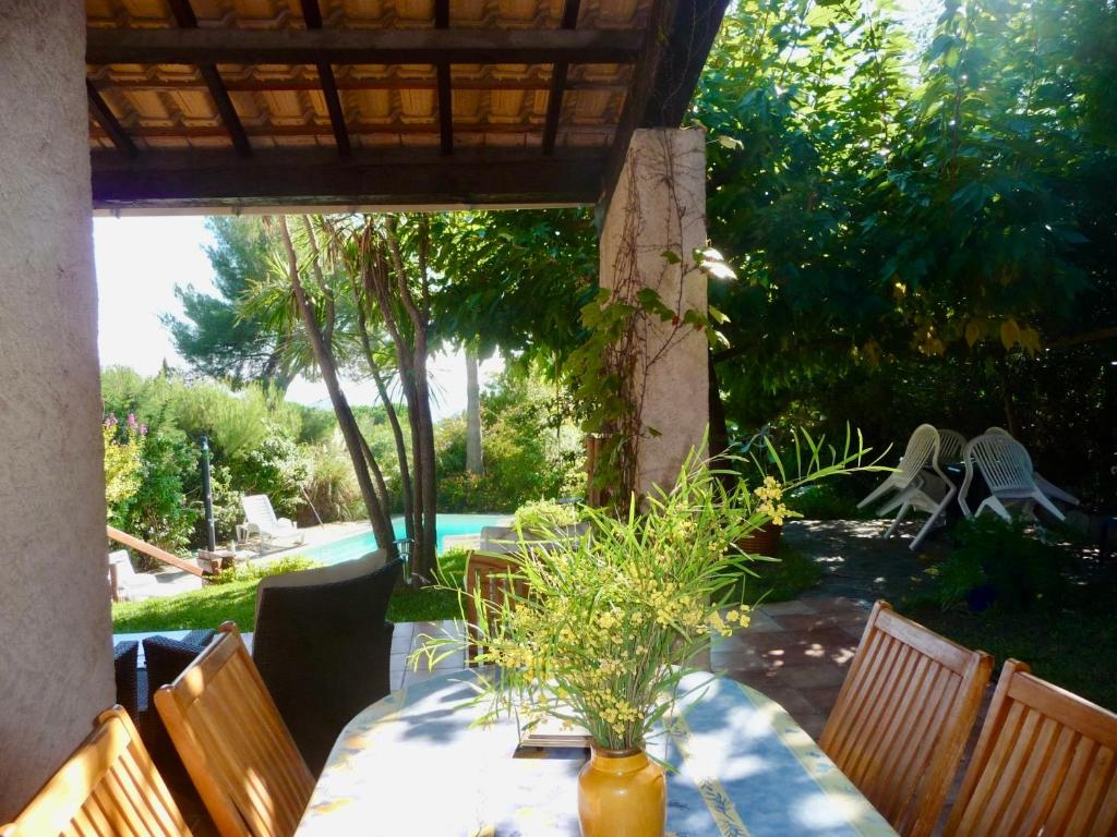 Le Lavandou villa avec piscine vue mer - 1