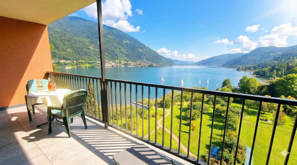 LB1 Seeblick Appartement Haus Landskron mit direktem Seezugang am Ossiachersee - 5