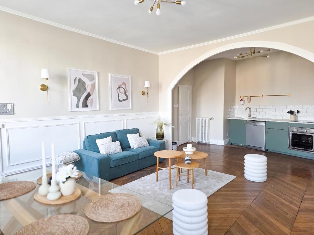 Appartement rénové avec vue Rhône - Centre - 4