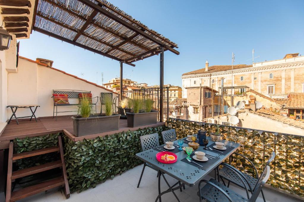 Rooftop penthouse Campo de Fiori cozy Terrace - 1