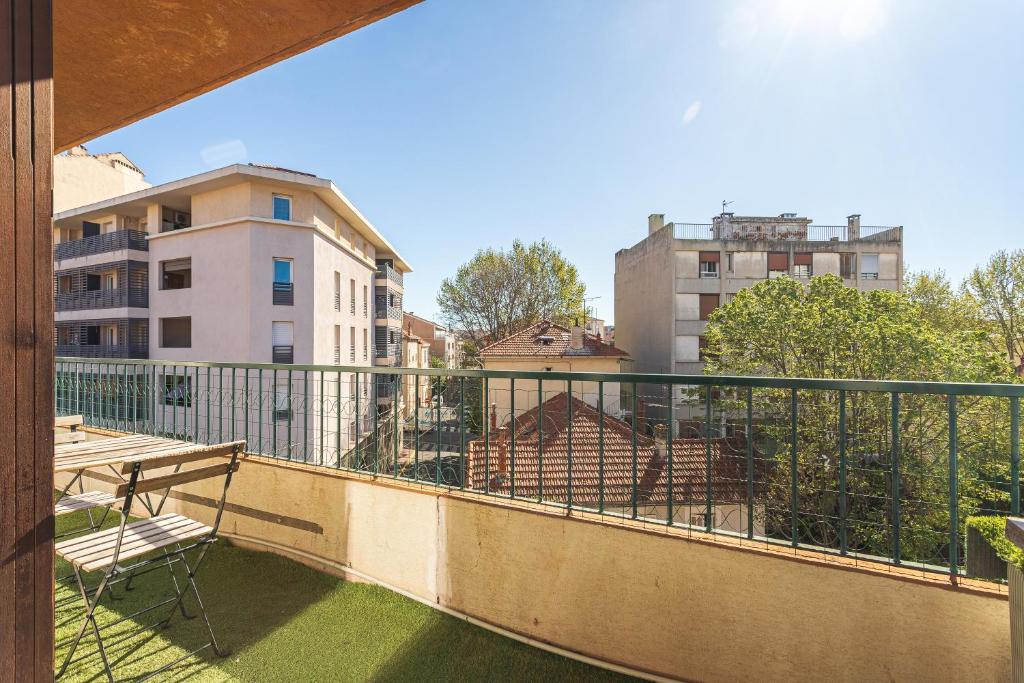 La Clé Clim, Balcon, Wifi à Toulon - 3
