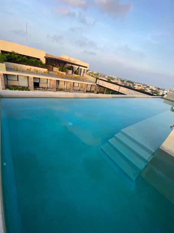 Luxury Studio Rooftop,Pool,Gym,Wifi,close to Beach - 3