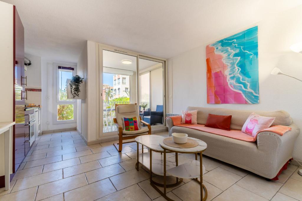 Le Cap Playa - Appartement calme - Avant port - terrasse - proche plages - 3
