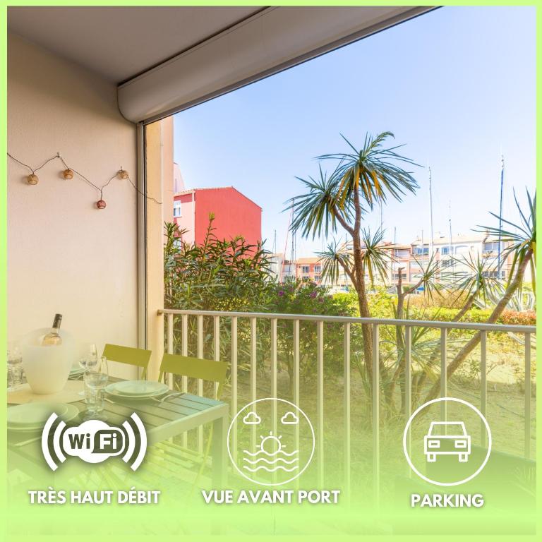 Le Cap Playa - Appartement calme - Avant port - terrasse - proche plages - 1