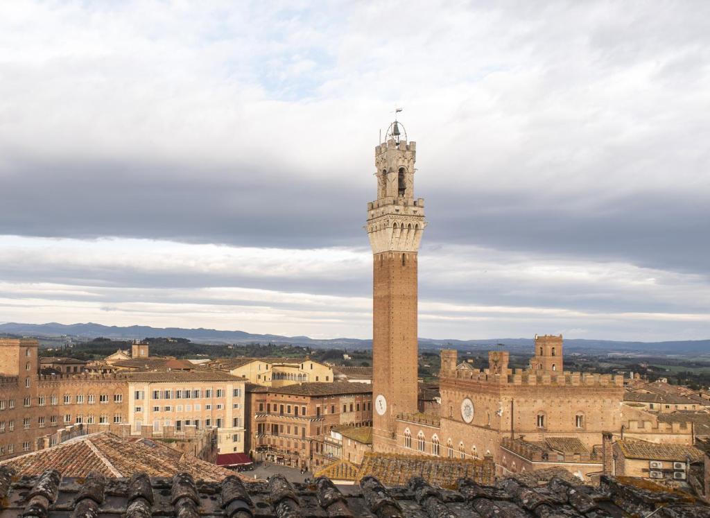 Il NIDO-Attico Siena Centro con vista Duomo e Torre Del Mangia - 1