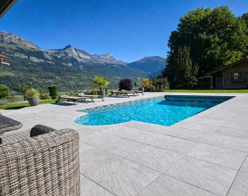 Chalet villa avec piscine Megeve - 5