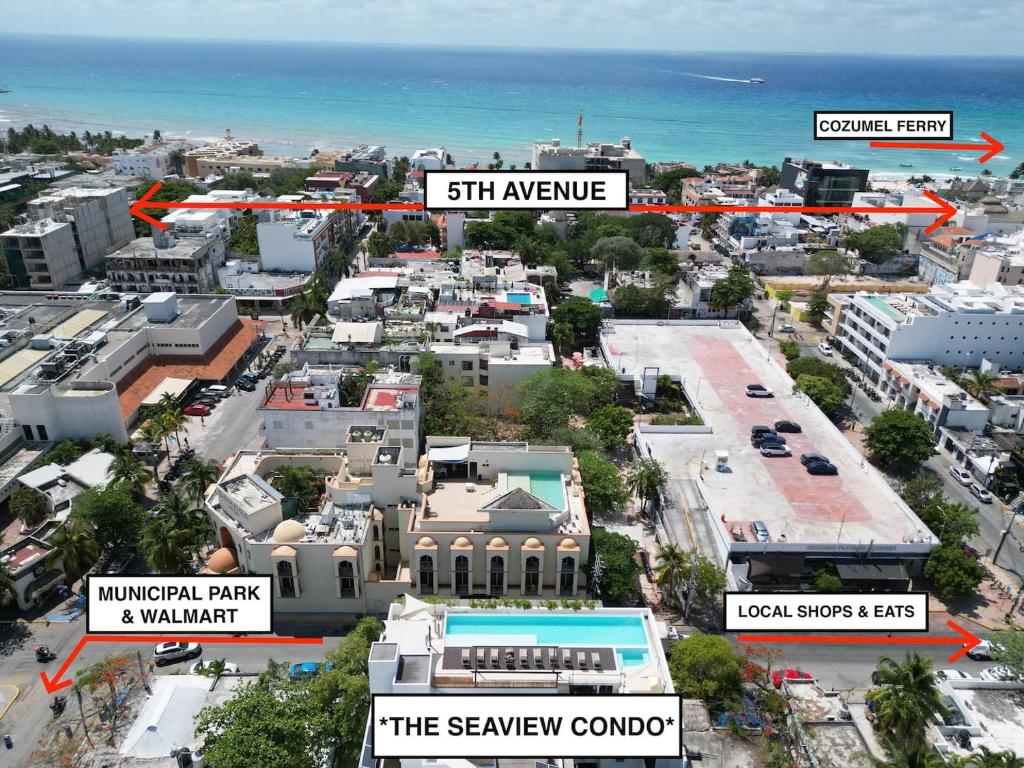 Seaview Roof Pool and Hammock 3 Blocks from Beach - 5