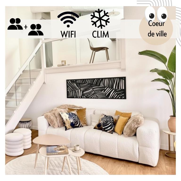 La petite pepite coeur Béziers by GC - Clim - Wifi - 1