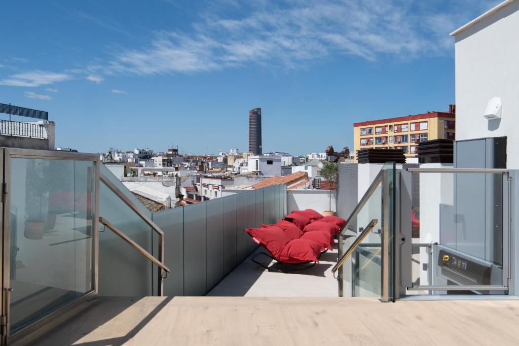 Libere Seville Plaza Nueva バルコニー/テラス